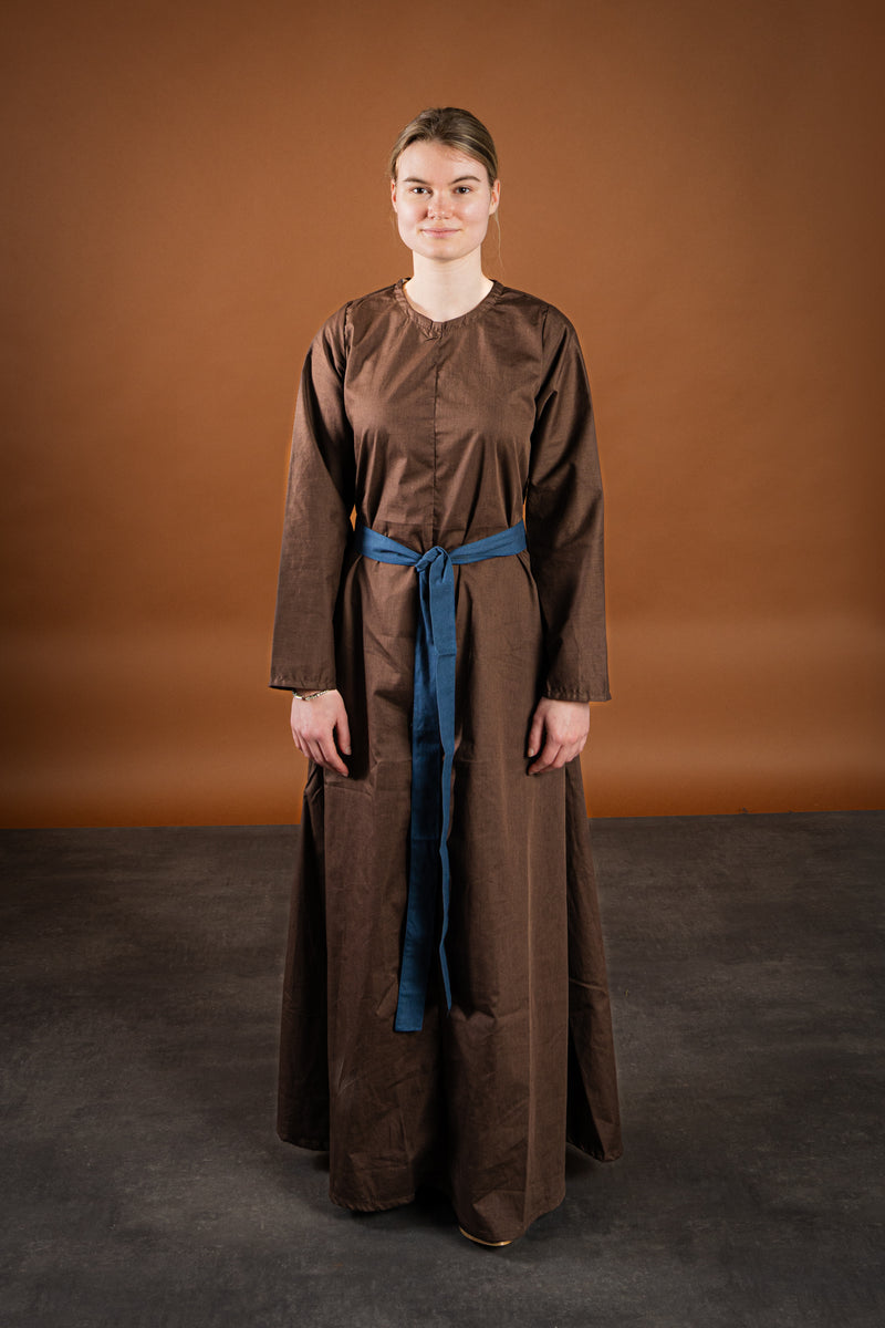 Abito Marita, cotone, marrone