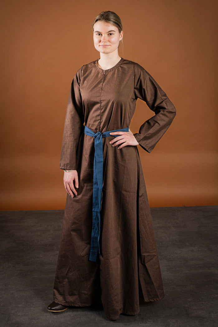 Viking dress Lenora, brown