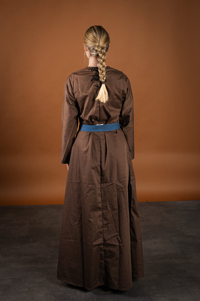 Viking dress Lenora, brown