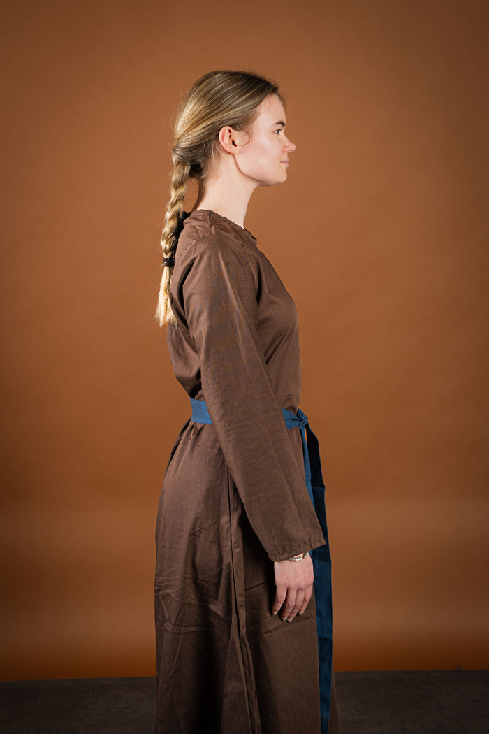 Viking dress Lenora, brown