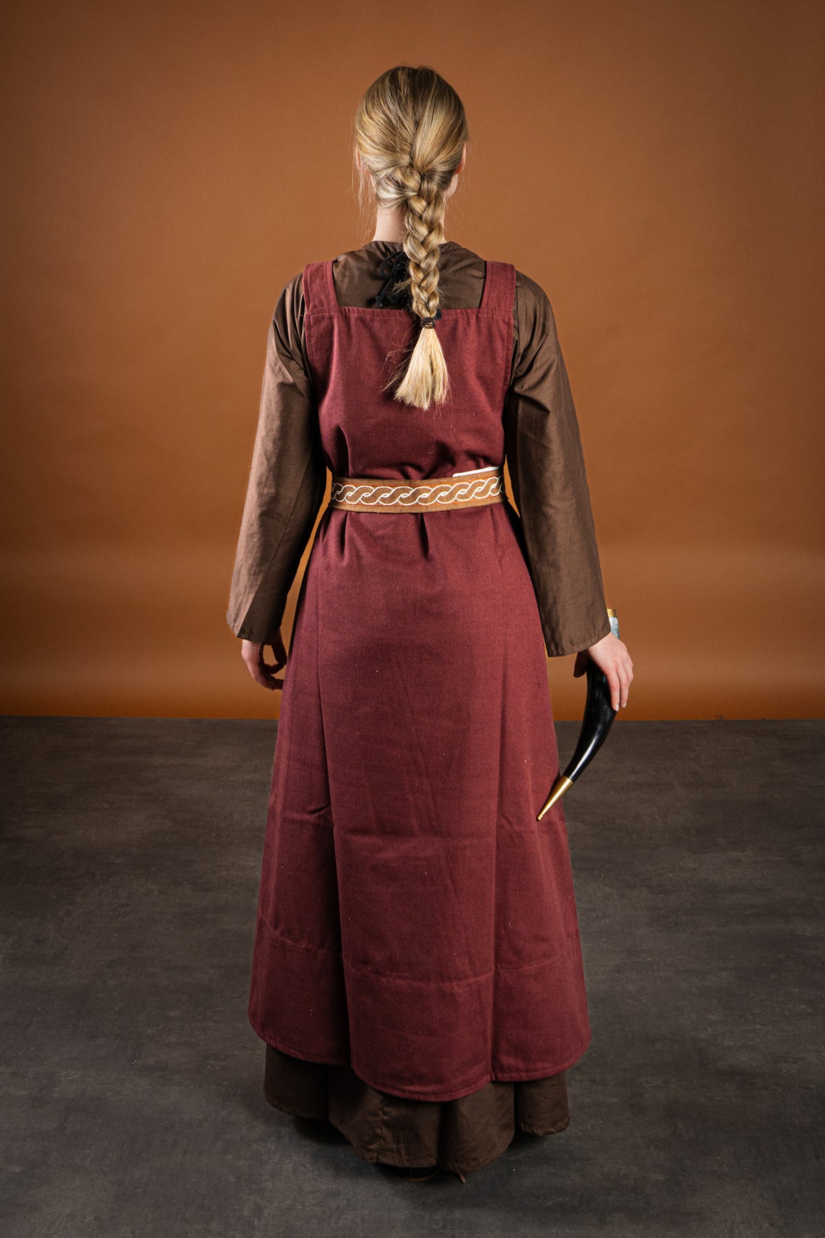 Viking belt Elina, 235 cm, brown