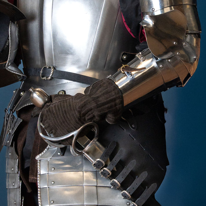 Rapier baldric, 16th-17th century, black