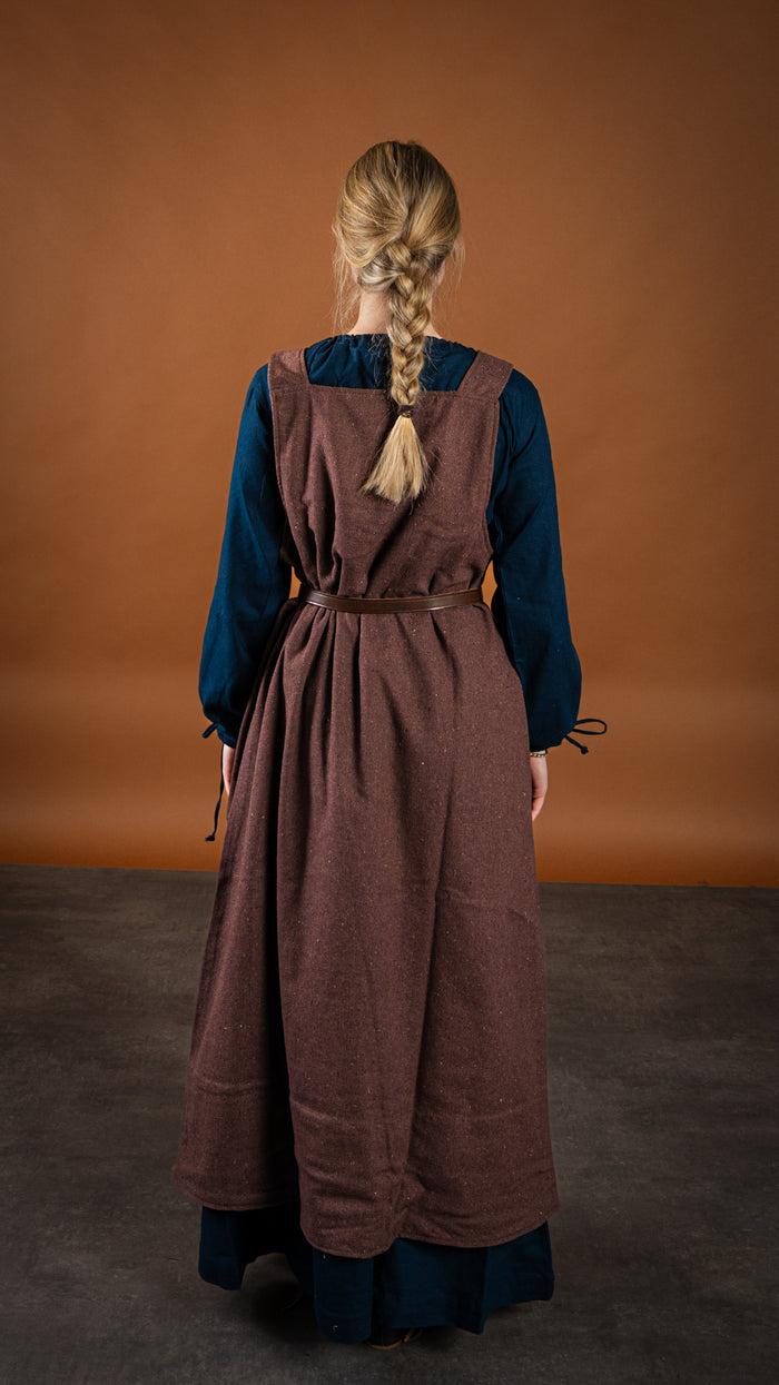Matilda medieval chemise, underdress, blue
