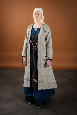 Capa de Birka Aslaug, mezcla de lana, gris