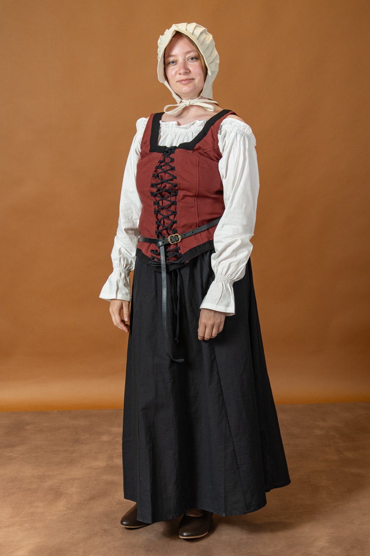 Ursula's body, cotton, bordeaux red