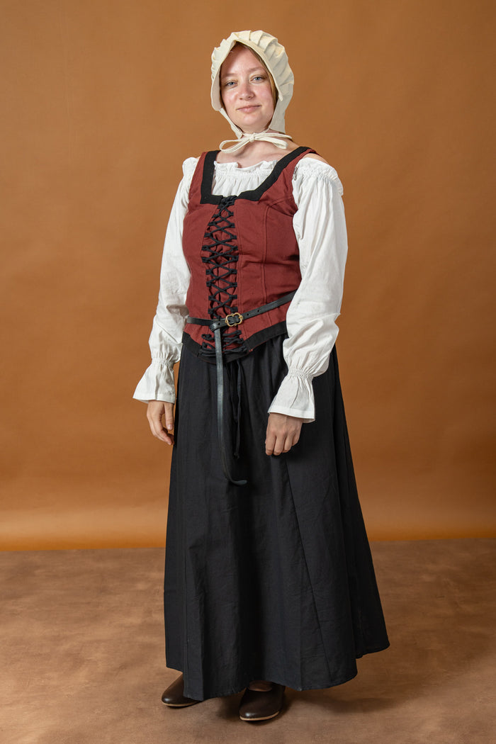 Ursula's body, cotton, bordeaux red