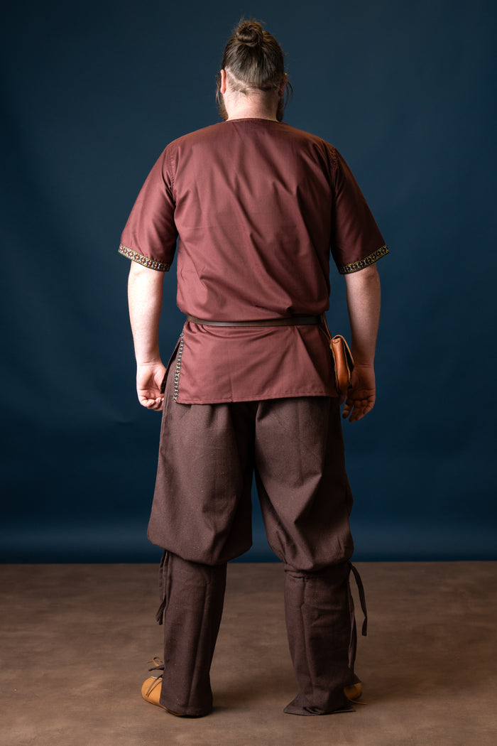 Viking trousers Ketill, brown