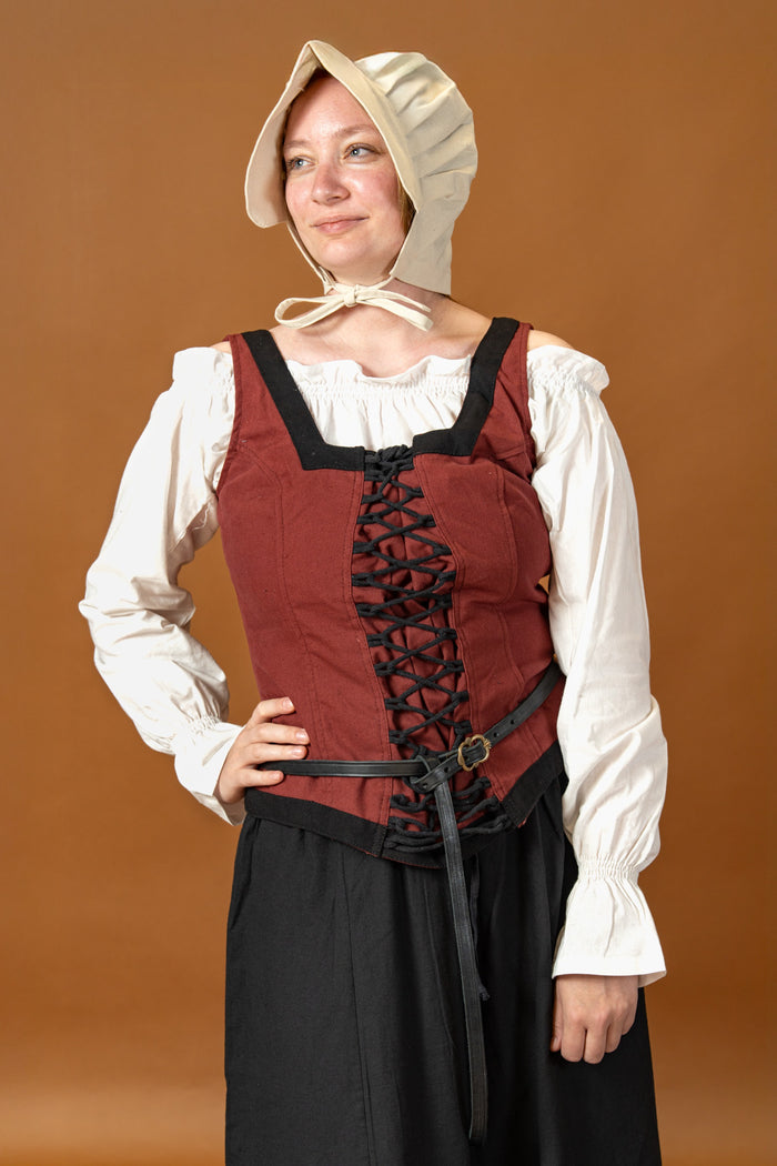 Ursula's body, cotton, bordeaux red