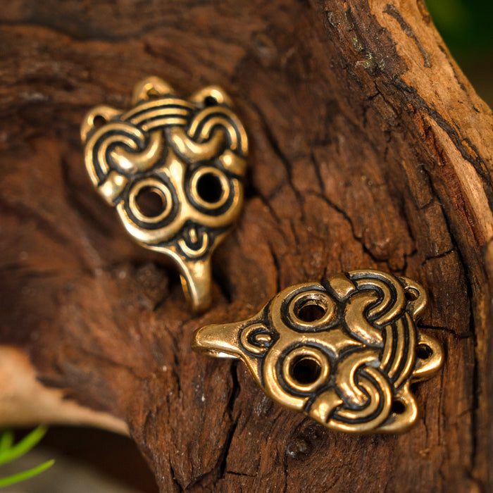 Hooks for leg wrappings Birka, grave 903, bronze