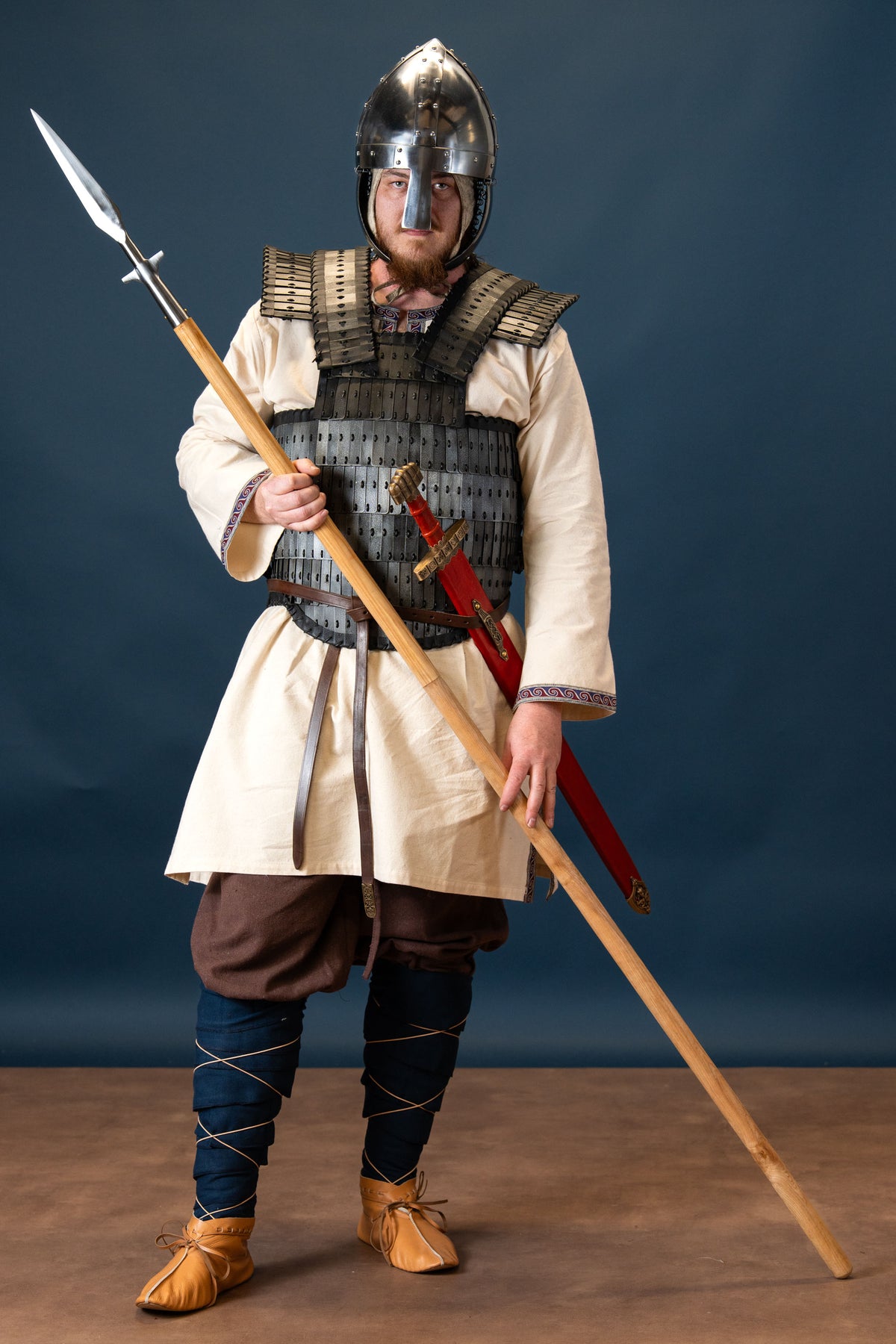 Viking trousers Ketill, brown