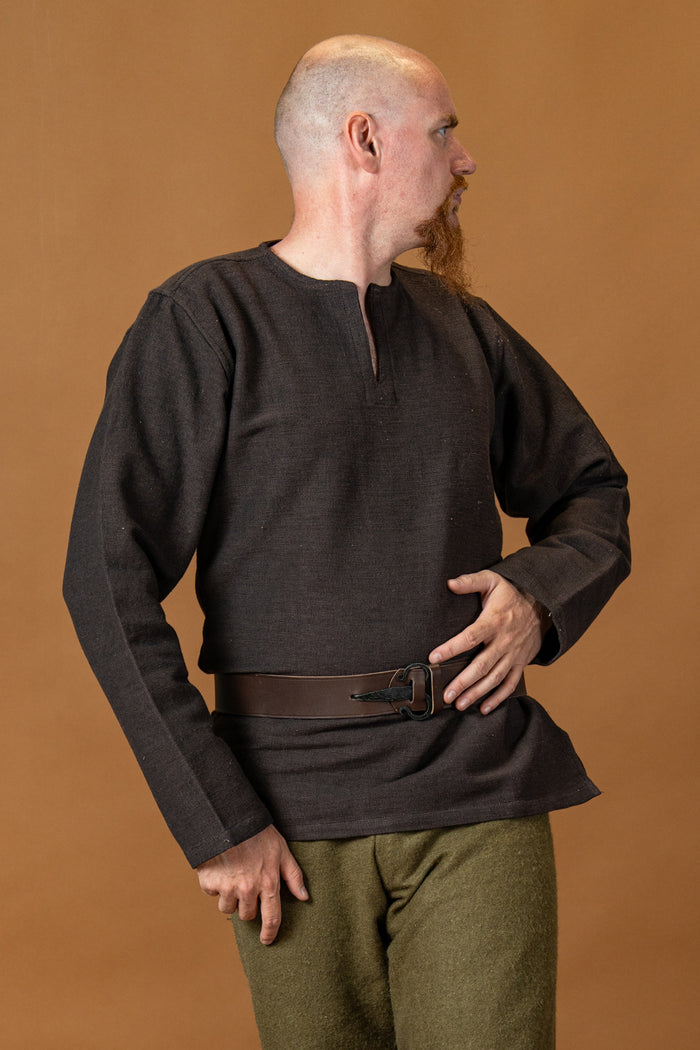 Viking tunic Hans, brown
