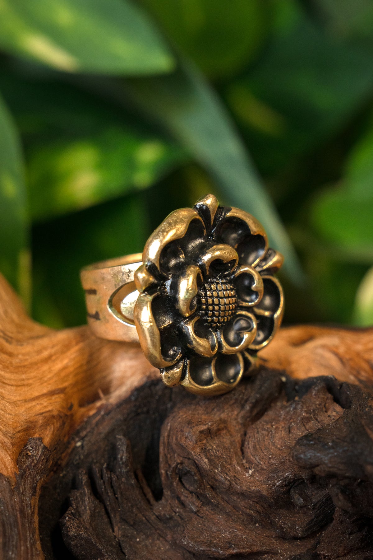 Tudor ring, bronze