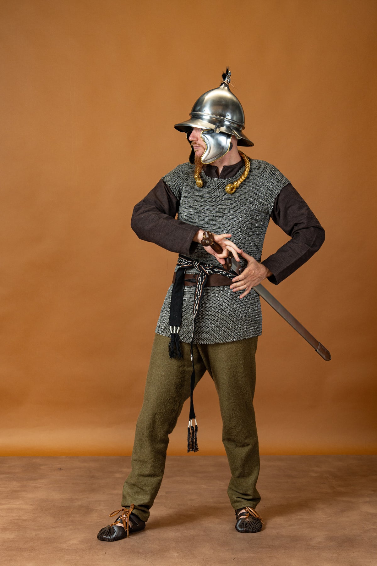 Snettisham torque replica, brass
