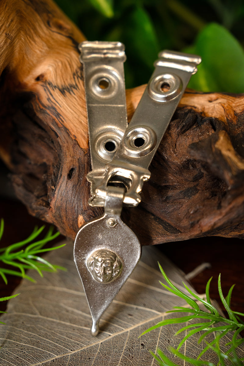 Romersk cingulum-bælteende Tekija, fortinnet messing