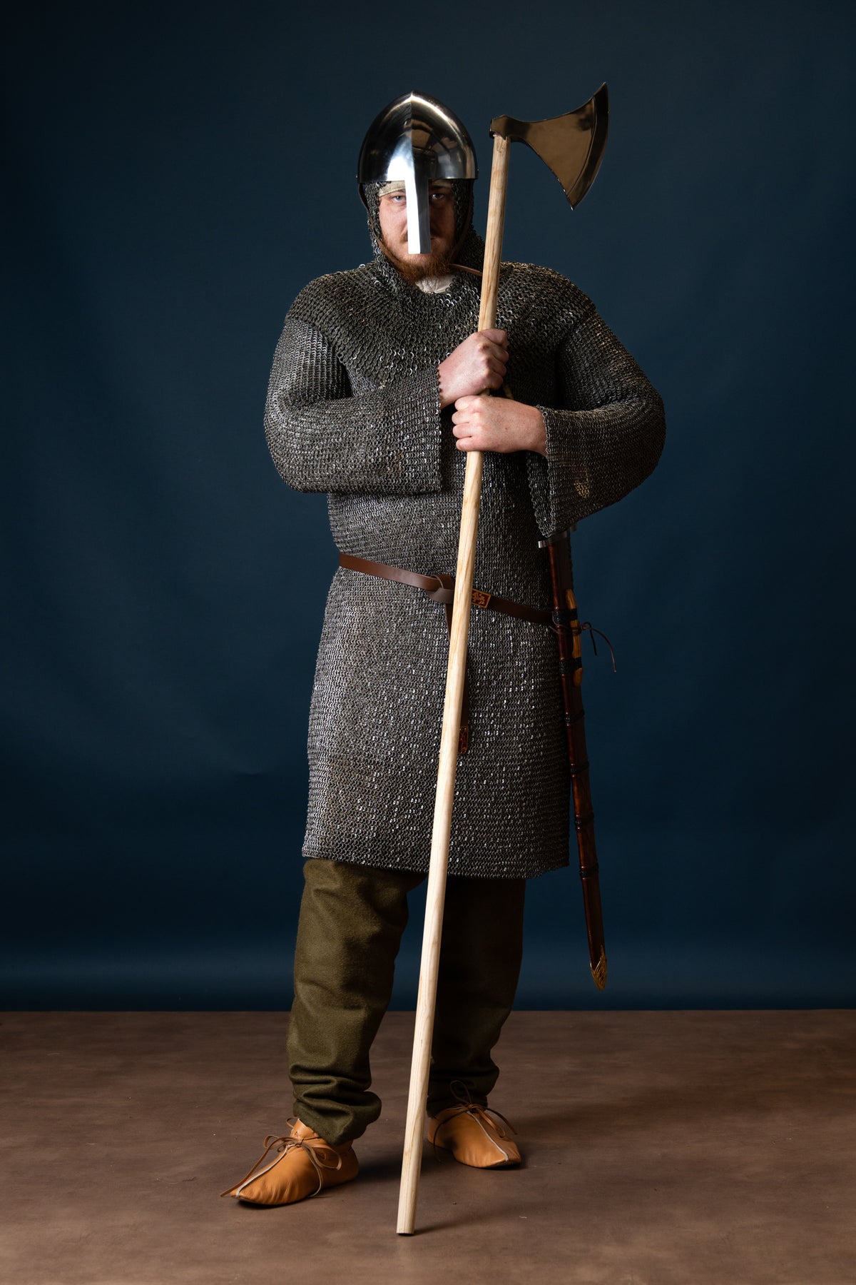 Late 12th century nasal helmet, 1.6 mm