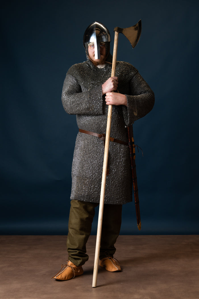 Late 12th century nasal helmet, 1.6 mm