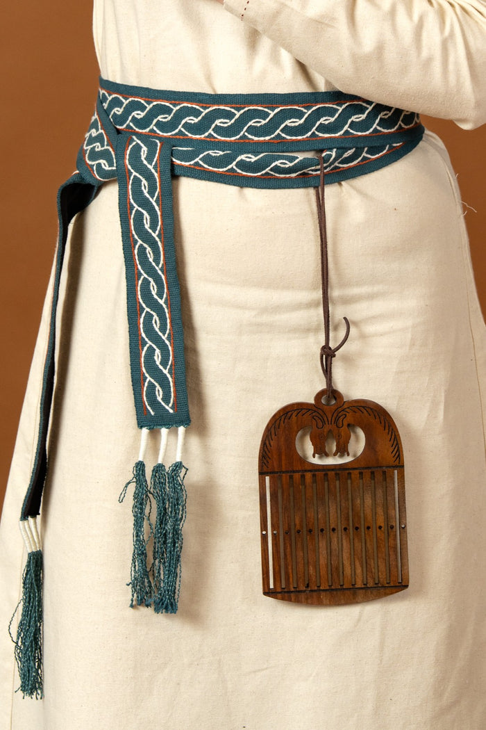 Viking belt Elina, blue, 235 cm