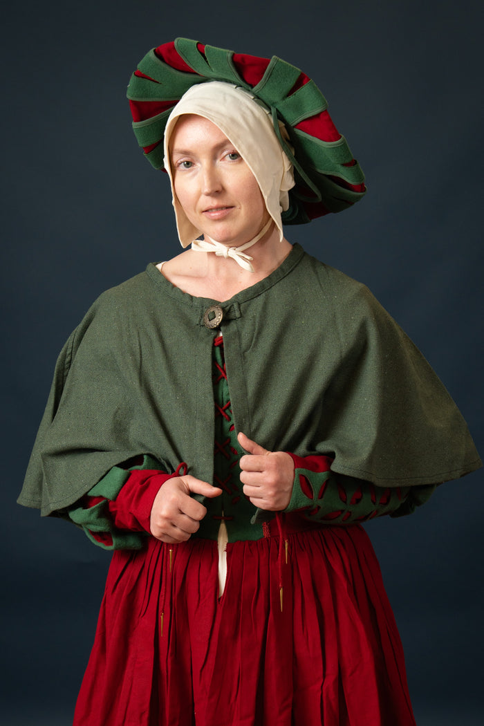 Pelerine Bron, green
