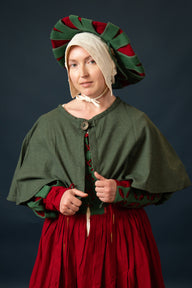 Pelerine Bron, green