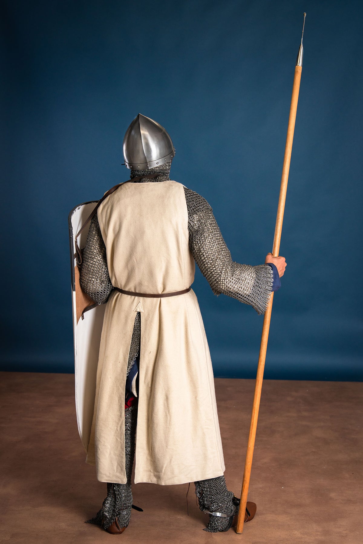 Historical templar surcoat, cream