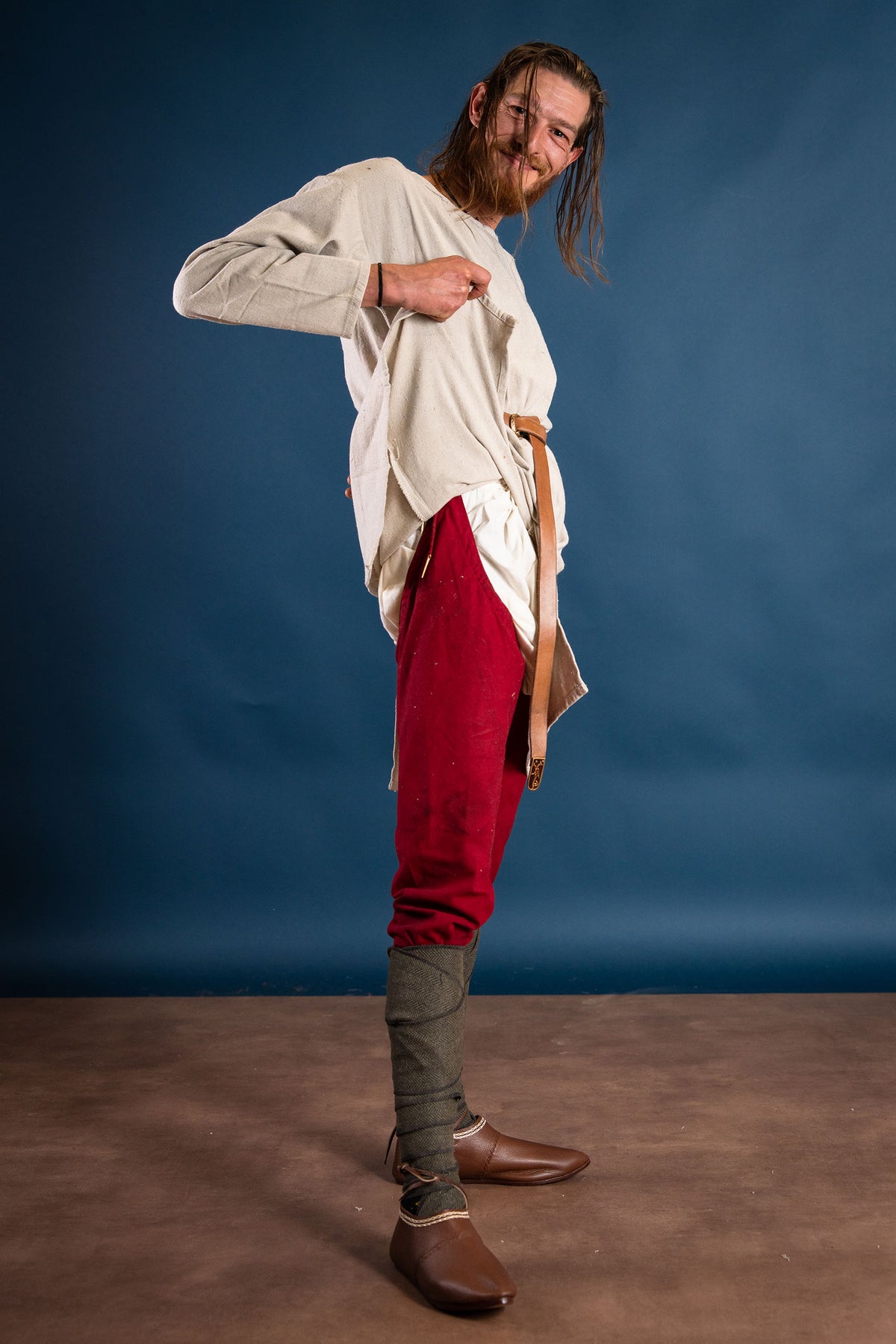 Medieval tunic Gadaric, cream