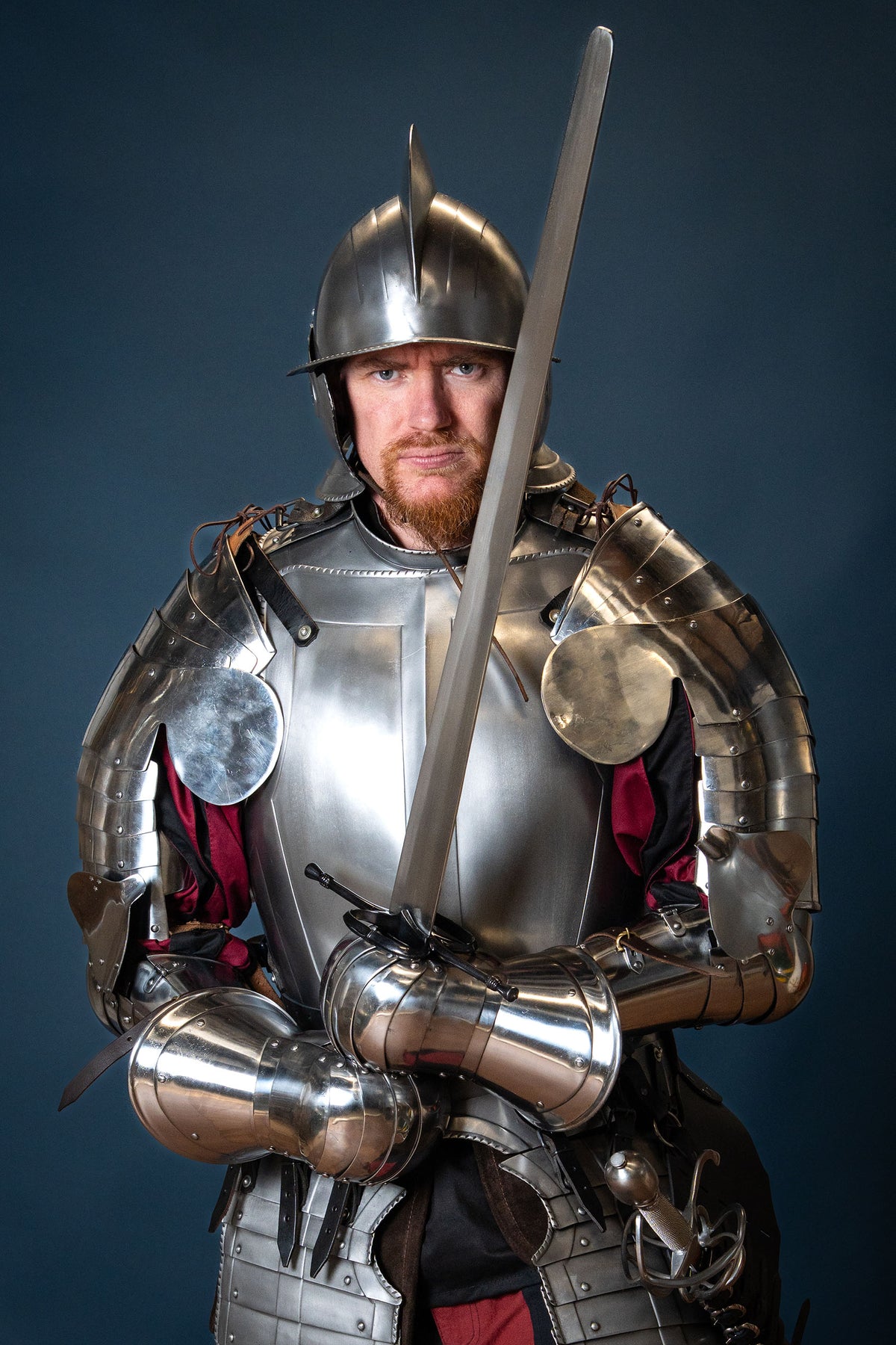 Vambraces 1390–1450 'S18', arm armour, 1.6 mm