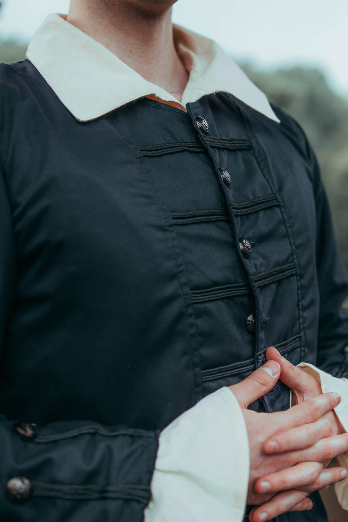 Pirate jacket Enigo, black