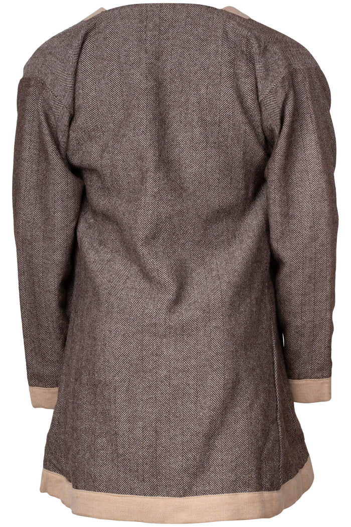 Kaftan Farman, visgraat-wol, creme