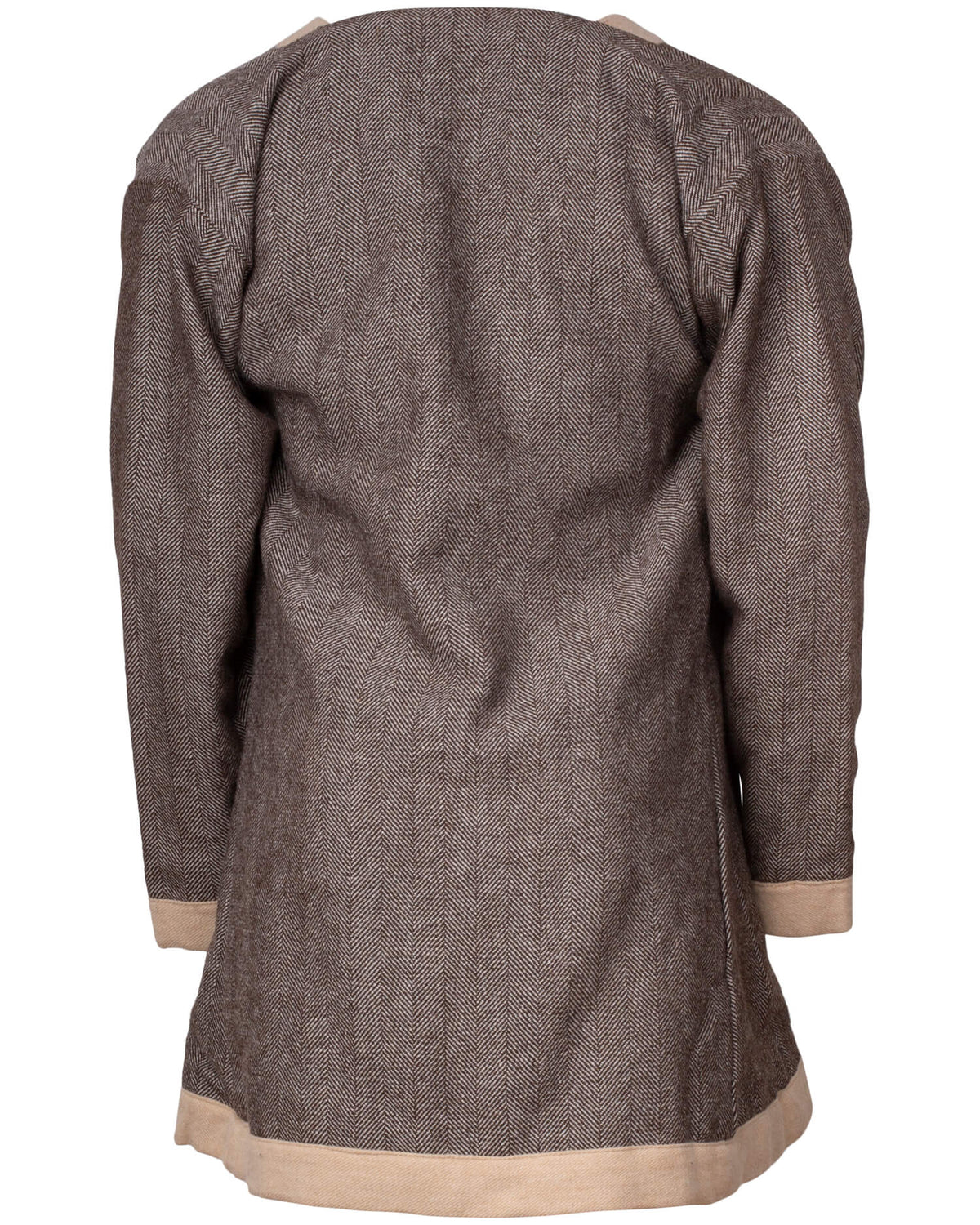Kaftan Farman, visgraat-wol, creme