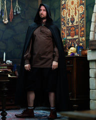 Cloak Gora, black, wool blend