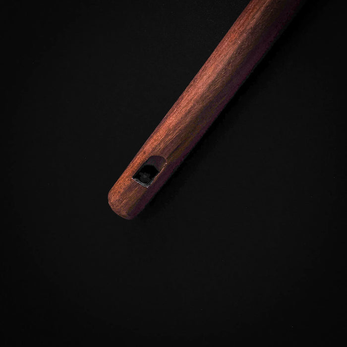Wooden flute, 33 cm