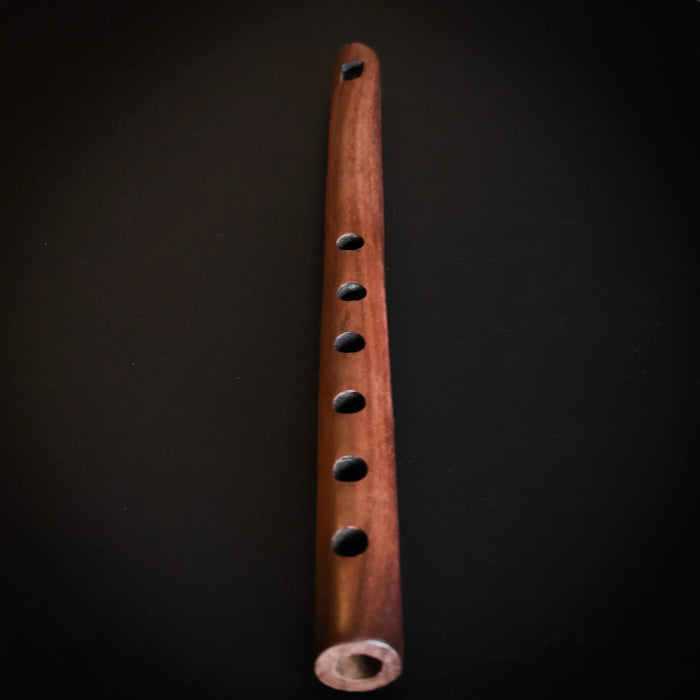 Wooden flute, 33 cm