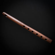 Wooden flute, 33 cm