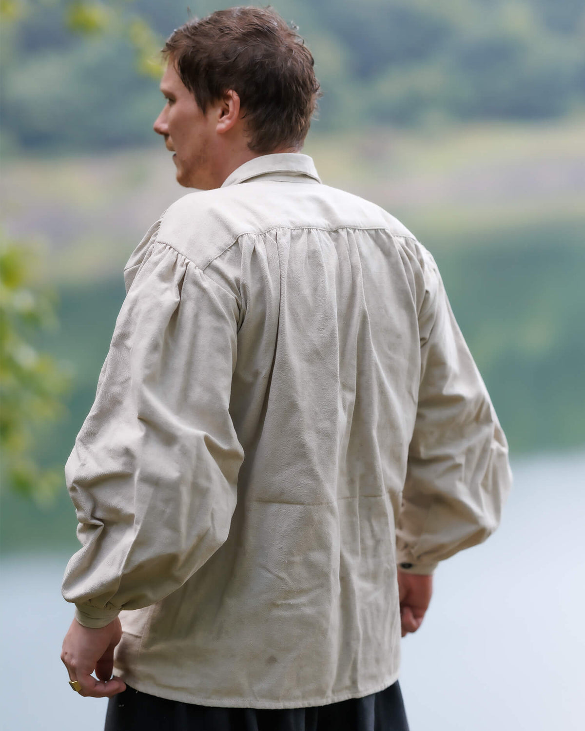 Medieval shirt Jonathan, cream