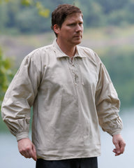 Medieval shirt Jonathan, cream