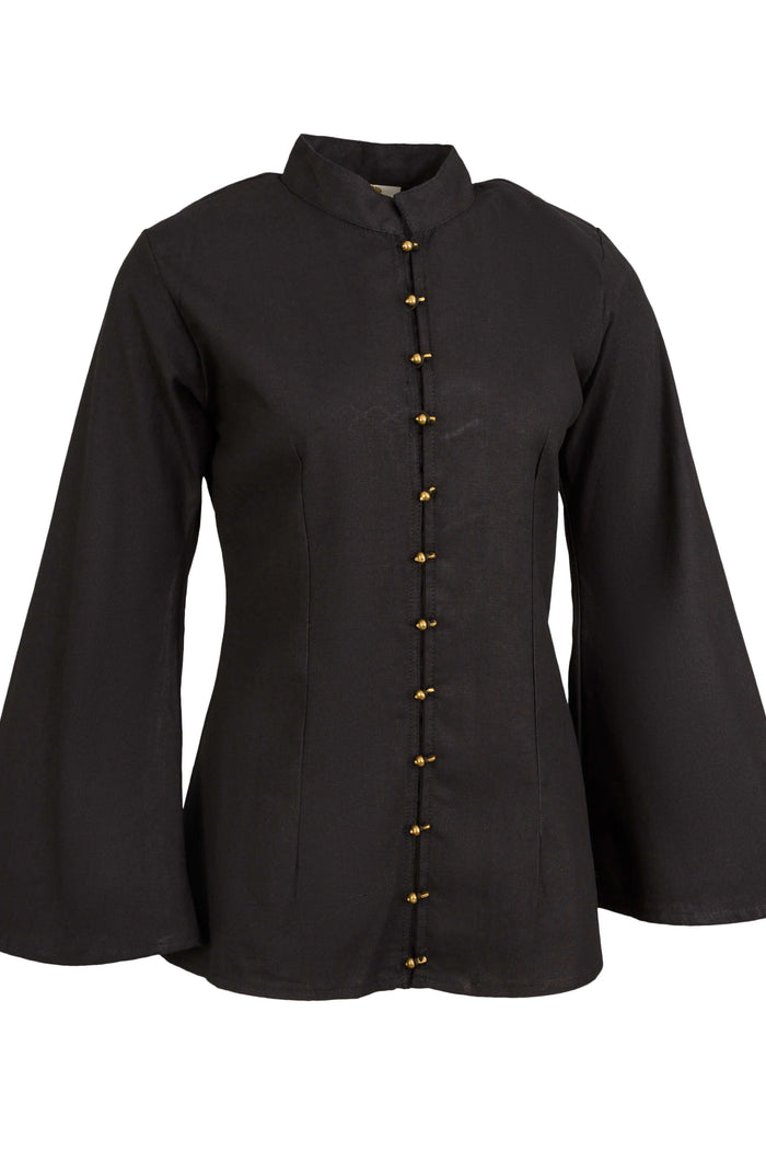 Renaissance blouse Kassandra, zwart