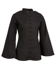 Renaissance blouse Kassandra, zwart
