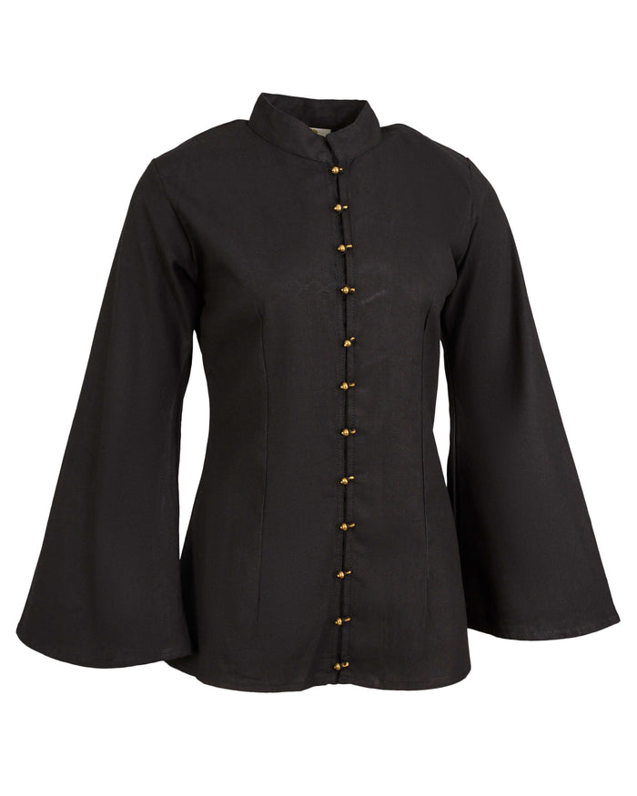 Renaissance blouse Kassandra, zwart