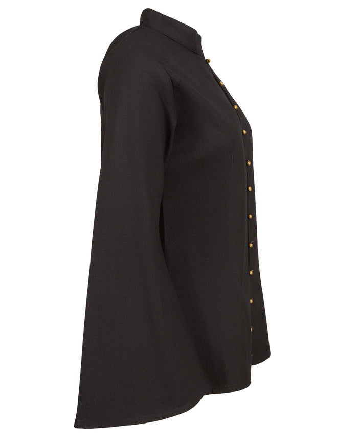 Renaissance blouse Kassandra, zwart