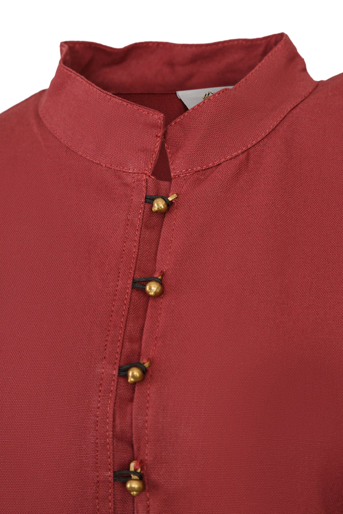 Renaissance blouse Kassandra, bordeaux