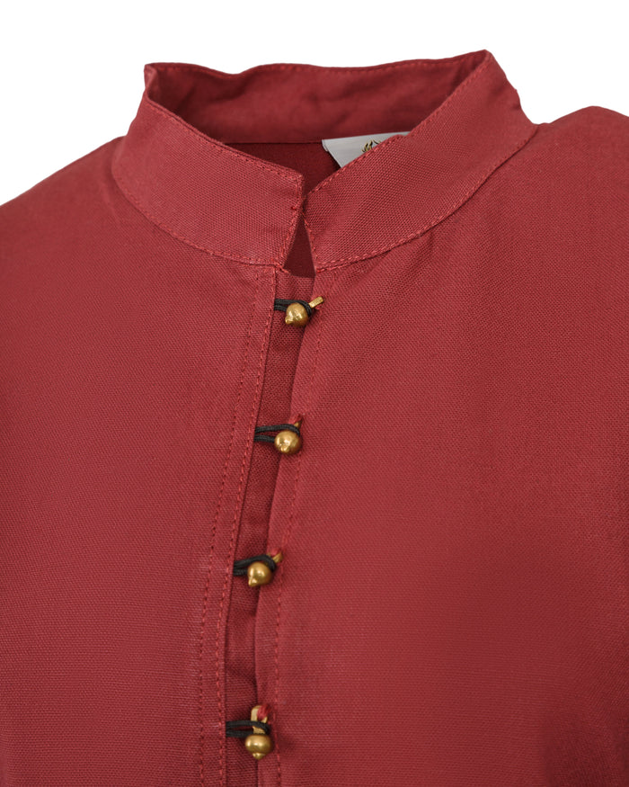 Renaissance blouse Kassandra, bordeaux