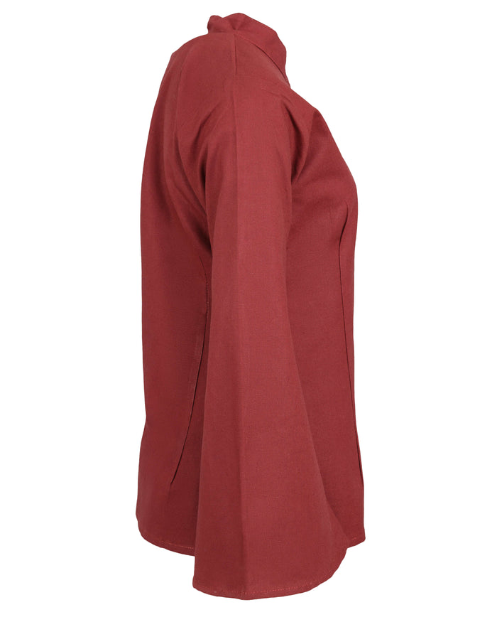 Renaissance blouse Kassandra, bordeaux