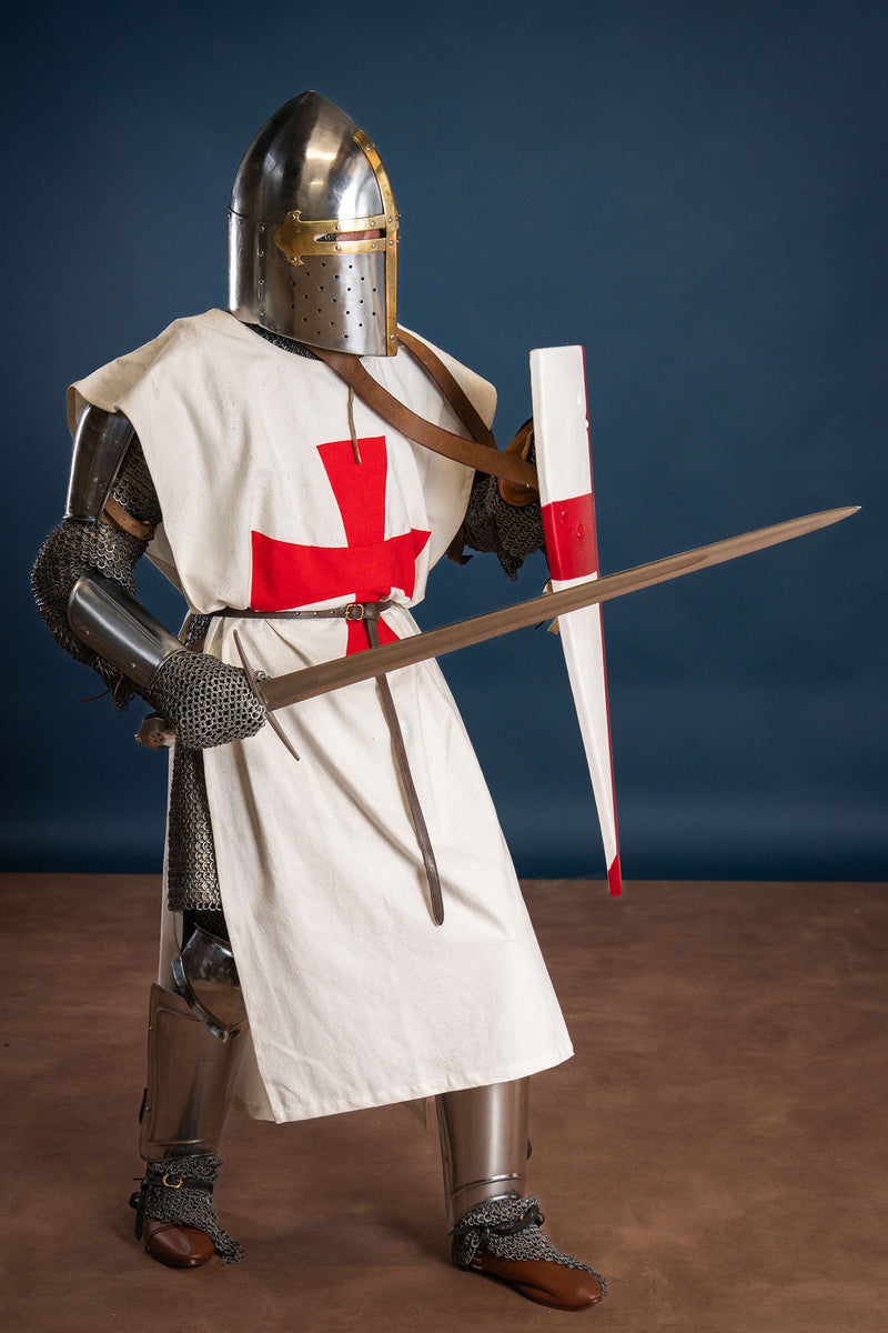 Templer-Überkleid, weiß