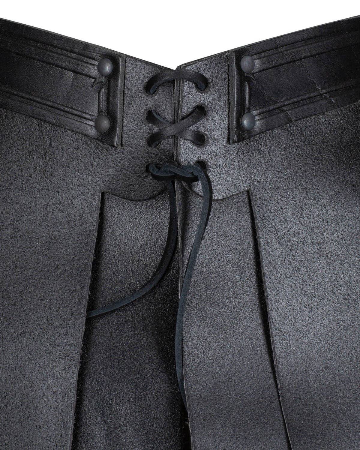 Leren rok Lilith, zwart