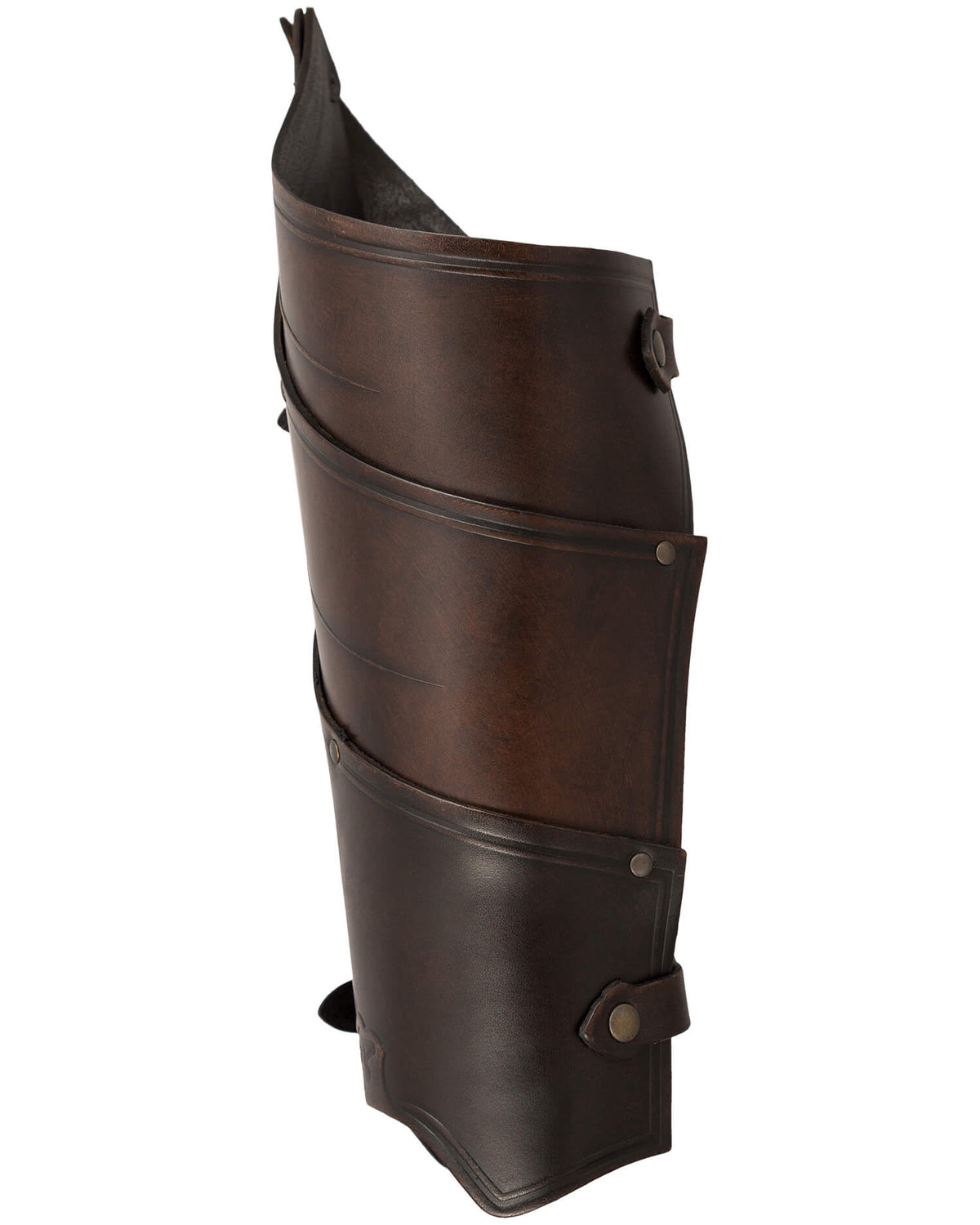 Leren beenpantser Lilith, zwart