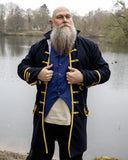 Officer's jacket Maddox, frock coat, dark blue