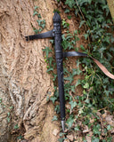 Sword Scabbard Malden with belt, up to 90 cm blade length, black