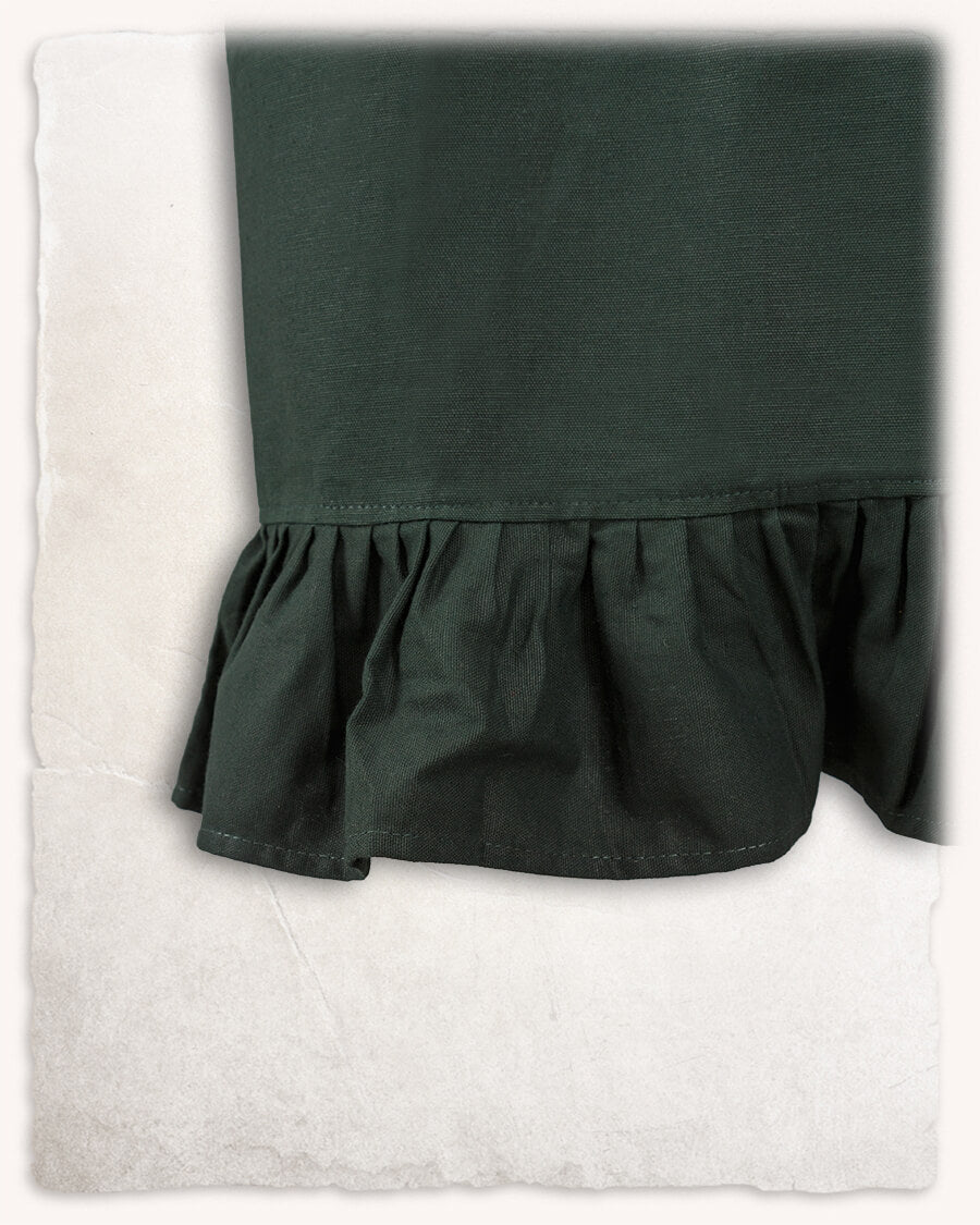 Skirt Nelly, tarpaulin, green