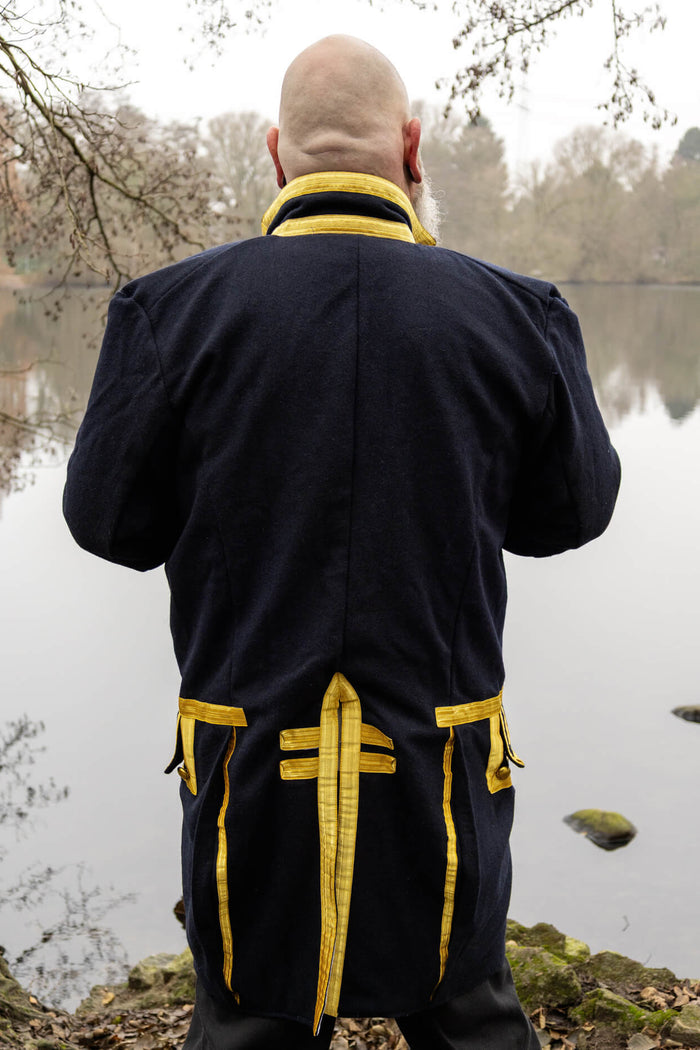 Admiral's coat Nelson, frock coat, dark blue