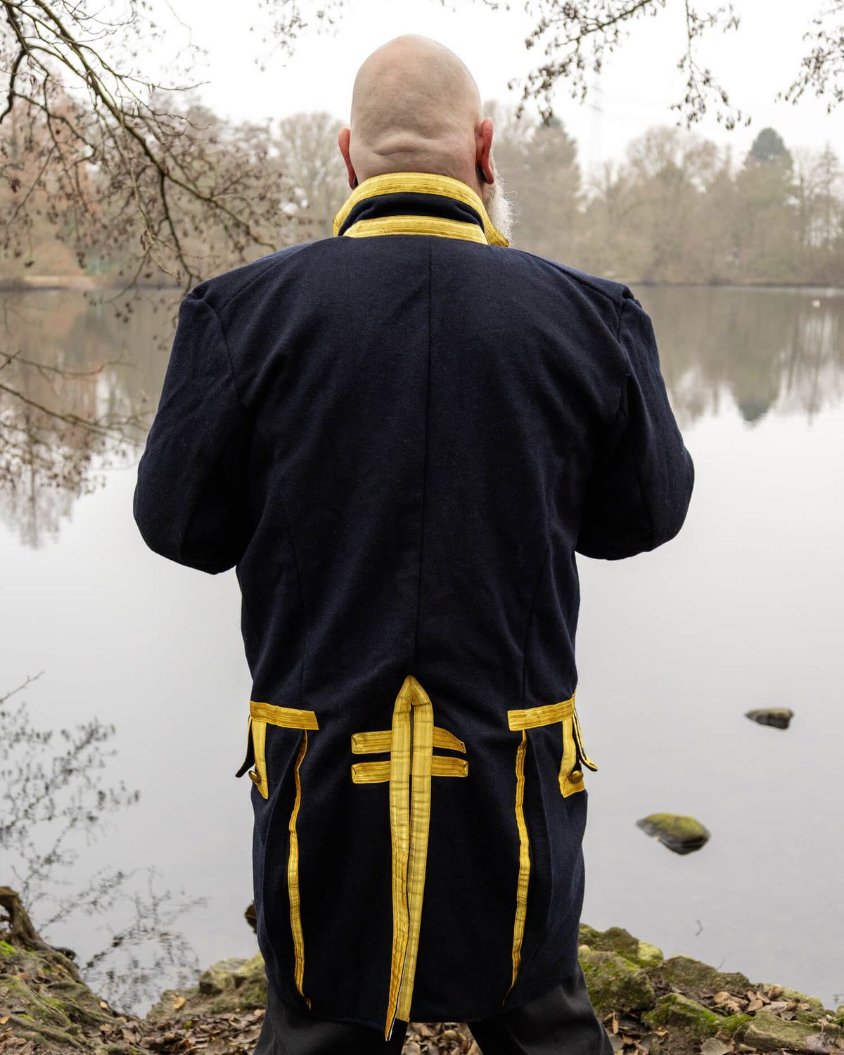 Admiral's coat Nelson, frock coat, dark blue